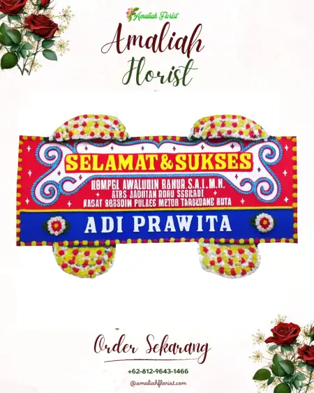 Papan Bunga Ucapan Selamat Selabanteng